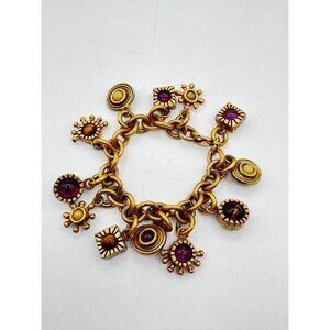 Patricia Locke Charm Bracelet Antique Finish